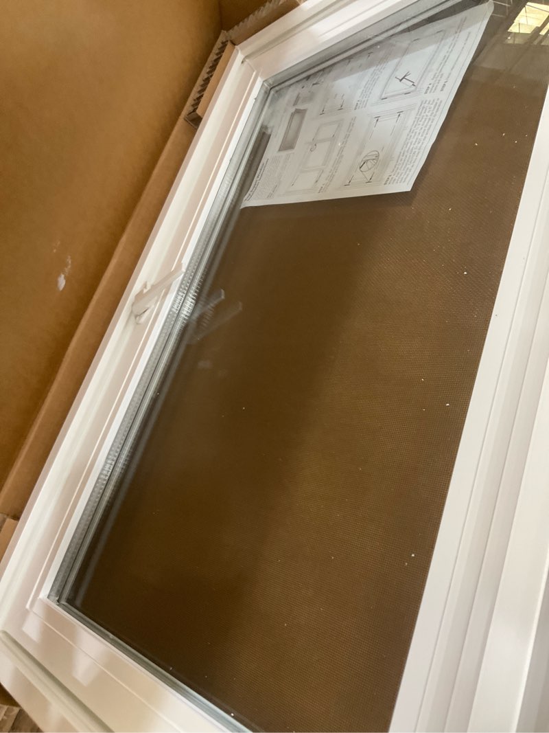 Condition photo showing Good Condition for hopper vinyl window