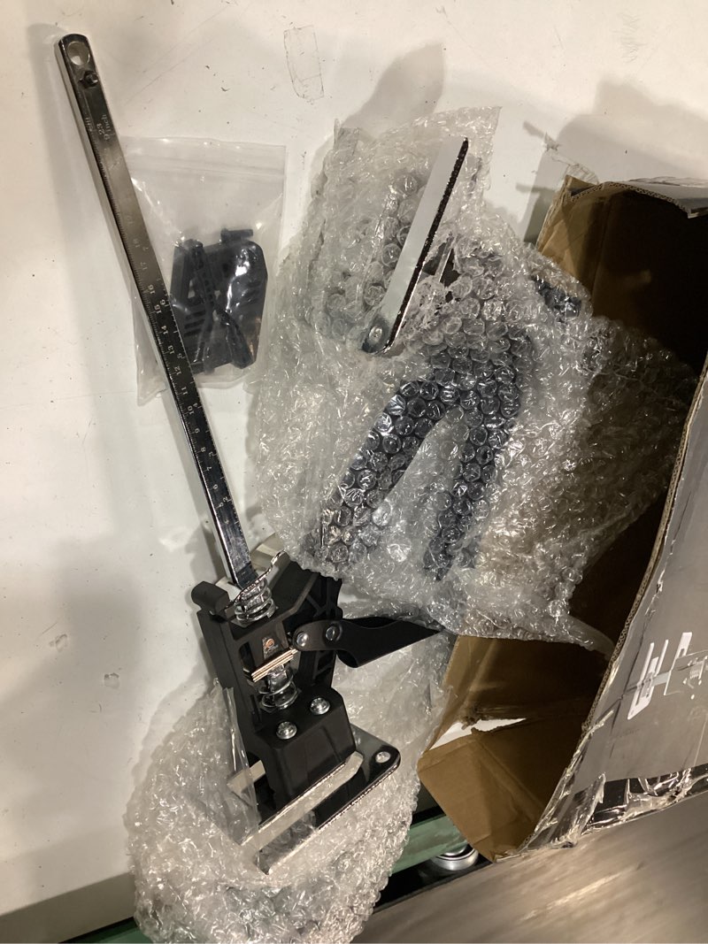 Condition photo showing Good Condition for xclifes labor saving arm jack handle 2 pack, construction jack, wall tile locator, multi function height adjustment lifting device, door panel lifting cabinet, raised 9.8 in, pair dynamic load 420 lb black & white