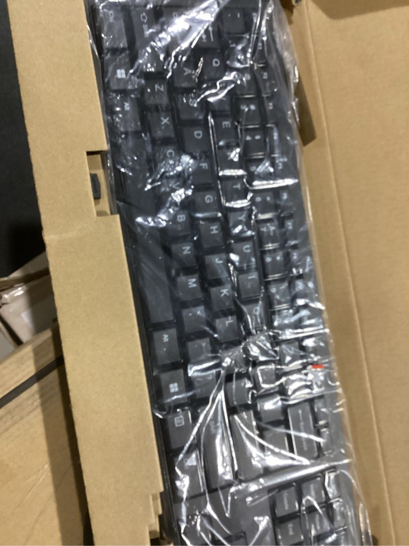 Condition photo showing Good Condition for Lenovo 100 Wireless Compact Keyboard – Cordless Keyboard for PC & Laptop with Windows – Silent Keys – Full-Size Layout with Numeric Keypad – Plug & Play USB Receiver – Portable, Black 100 Keyboard