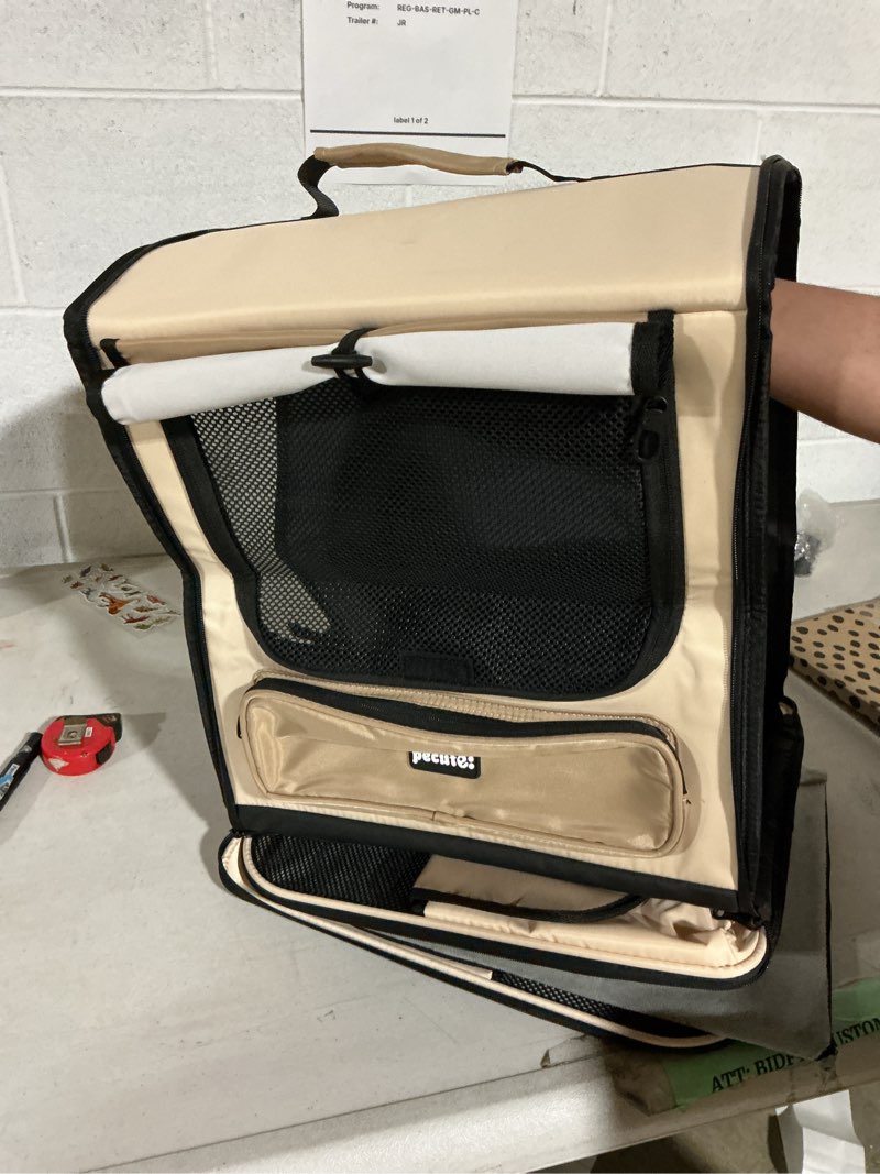 Condition photo showing Good Condition for pecute cat carrier backpack pet carrier backpack widen large space