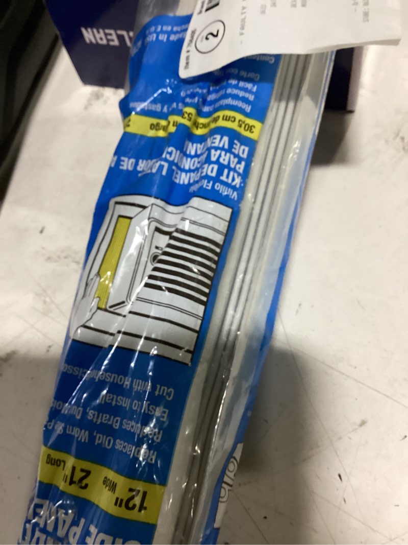 Condition photo showing Good Condition for gray vinyl window air conditioner side panel kit