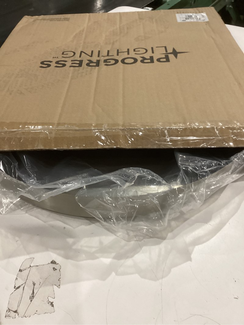 Condition photo showing Good Condition for Progress Lighting P8403-09 Traditional/Casual Canopy Accessory, Brushed Nickel