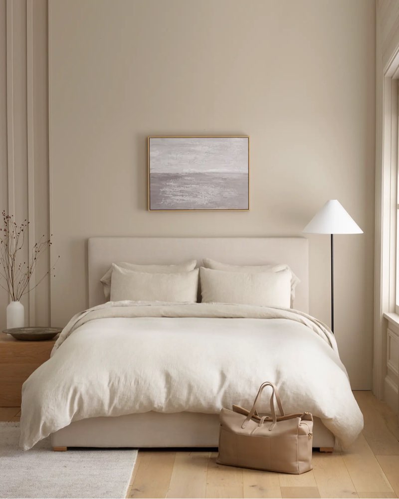 European Linen Deluxe Bedding Bundle queen (3 pieces) 