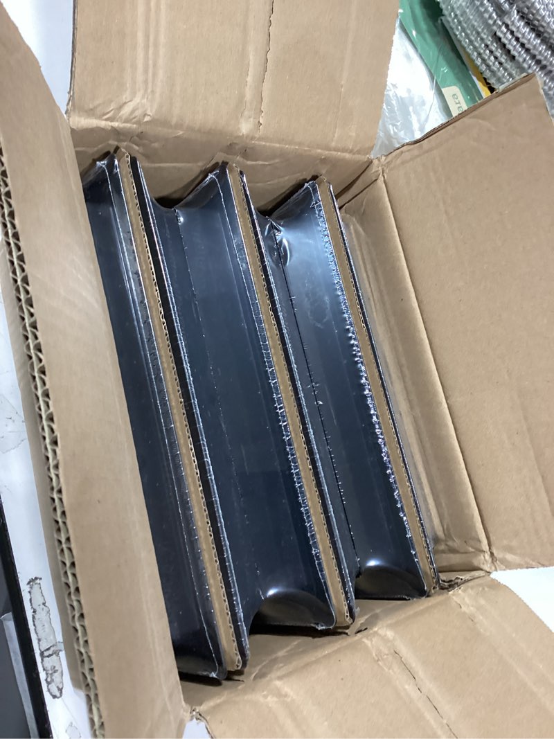 Condition photo showing New/Like New for floor register 4x10, heavy duty walkable steel floor vent covers, ease adjust air flow direction floor registers, black floor vents?boston design air vents for home 4 x 10 vent cover 6pack