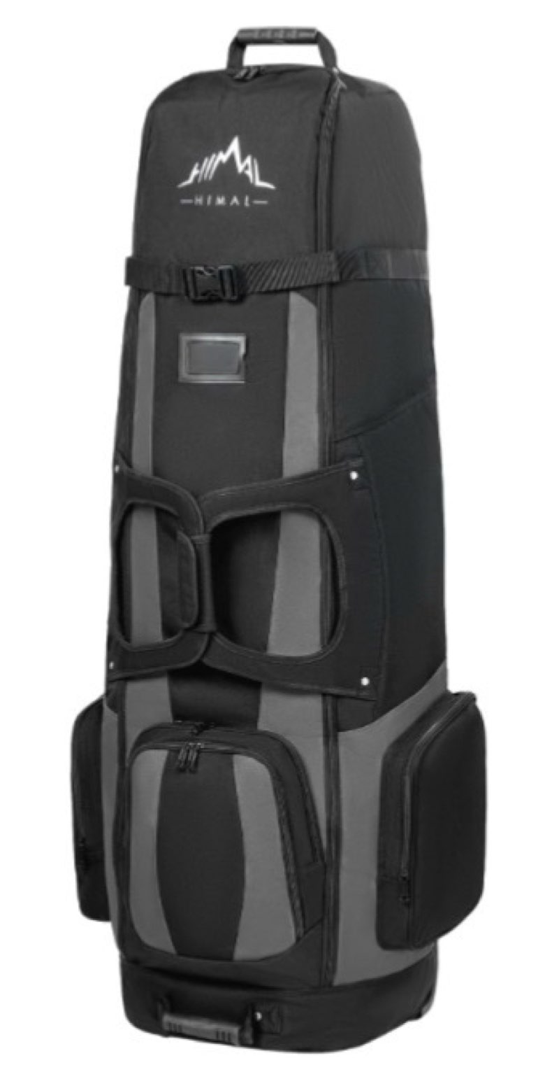 UNIHIMAL Soft-Sided Golf Travel Bag, Golf Travel Bags for Airlines with Wheels, Golf Travel Covers 900D Wear-Resistant Oxford, Waterproof, Universal Size
