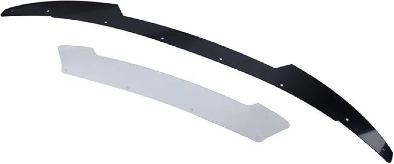 2PCS Rear Wicker Bill Spoiler Compatible with 2015-2021 Dodge Charger SRT ScatPack Hellcat Add-on Rear Wickerbill Spoiler V STYL