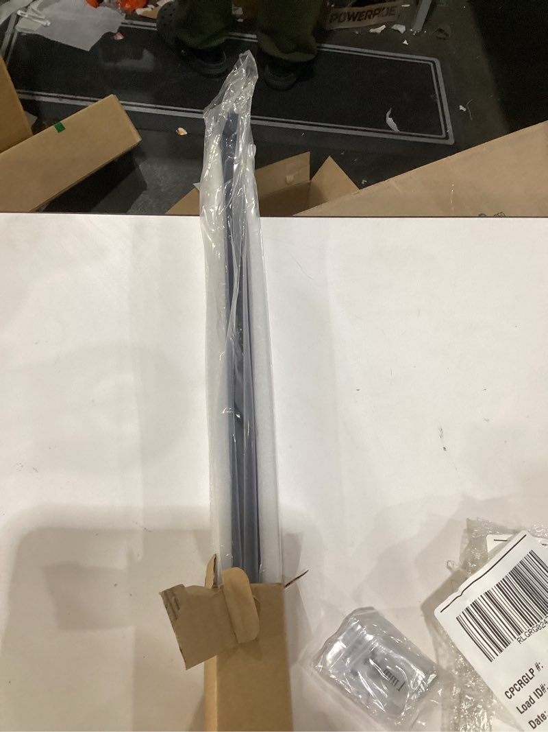 Condition photo showing New/Like New for Frameless Shower Door Support Bar, Stainless Steel Wall-to-Glass Support Arm to Fixed Shower Glass Panel, for 1/4"-3/8" (6-10 mm) Door, 180° Pivot & Stow-Flat Mode (Matte Black, 51.2-inch(1300mm)) Matte Black 51.2-inch(1300mm)