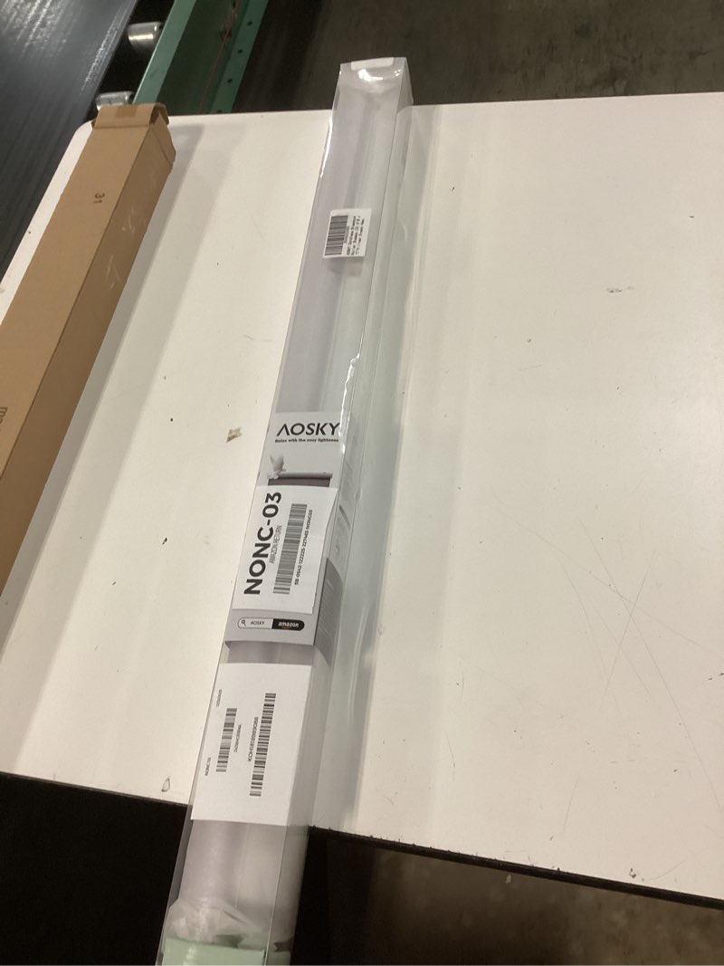 Condition photo showing New/Like New for cordless roller shades blackout blinds for windows room darkening rolled up shades with spring system, uv protection window shades door blinds for home and office (31.5" w x 72" h, linen cream 31.5"w x 72"h linen cream