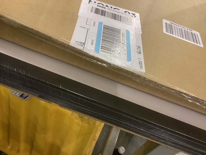 Condition photo showing New/Like New for ENJOYBASICS 18x24 Picture Frame, Display Poster 16x20 with Mat or 18 x 24 Without Mat, Wall Gallery Photo Frames, Black, 2 Pack Black 18x24