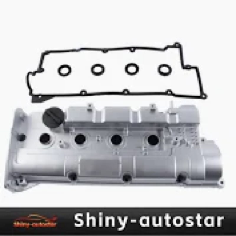 Merautop SJ Aluminimun Engine Valve Cover w/Gasket 264-990 Compatible with Hyundai Accent for Kia Ri