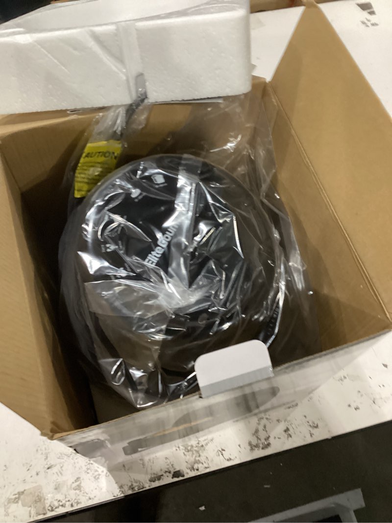 Condition photo showing New/Like New for Elite Gourmet EAF-2612DX Personal 2.1Qt Compact Space Saving Programmable Hot Air Fryer, Oil-Less Healthy Cooker, Timer & Temperature Controls, 1000W, Black 2.1 Quart Digital Black