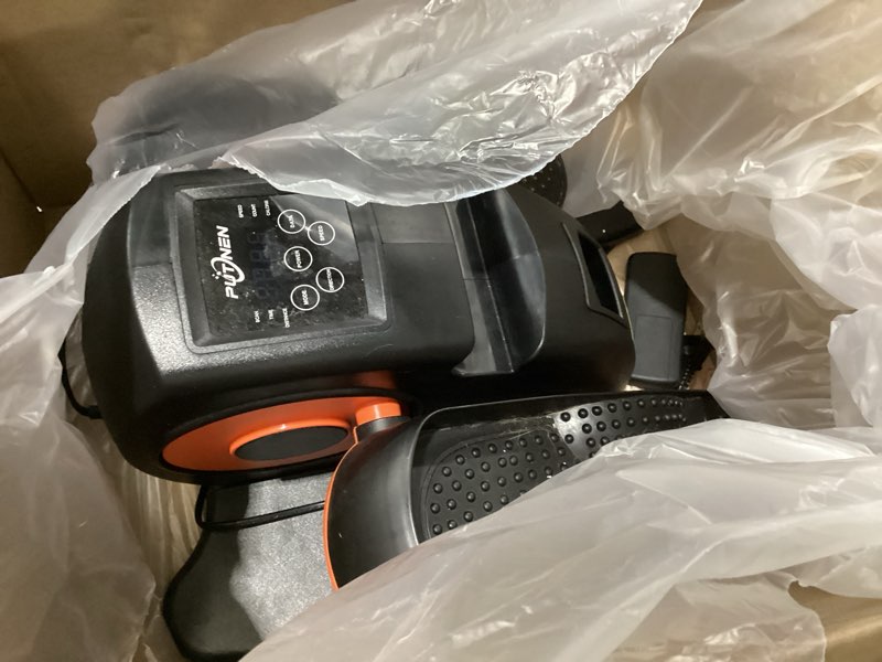 Condition photo showing Good Condition for under desk elliptical machine, electric elliptical leg exerciser for seniors with 12 adjustable, portable quiet elliptical exercise machine, seated pedal exerciser with remote control