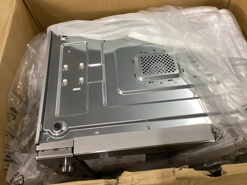 Condition photo showing Good Condition for Panasonic HomeChef 4-in-1 Microwave Oven with Air Fryer, Convection Bake, FlashXpress Broiler, Inverter Microwave Technology, 1000W, 1.2 cu ft with Easy Clean Interior - NN-CD87KS (Stainless Steel) CD87: 4-in-1 Multi-oven