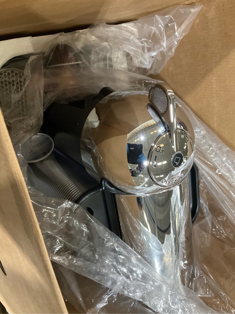 Condition photo showing Good Condition for Nespresso Vertuo Coffee and Espresso Machine by Breville,5 Cups, Chrome