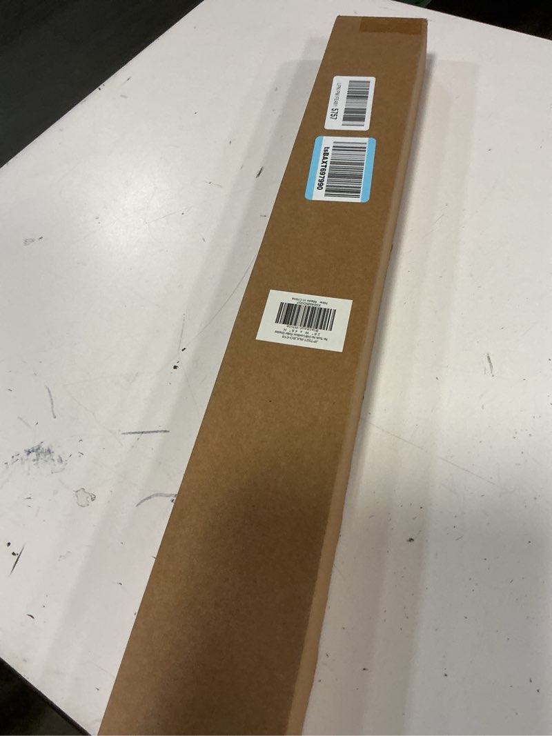 Condition photo showing New/Like New for lazblinds no drill blinds for indoor windows, blackout roller shades, cordless window blackout blinds, thermal insulated fabric uv protection for home and office, 28" w x 48" h, white blackout-white 28" w x 48" h