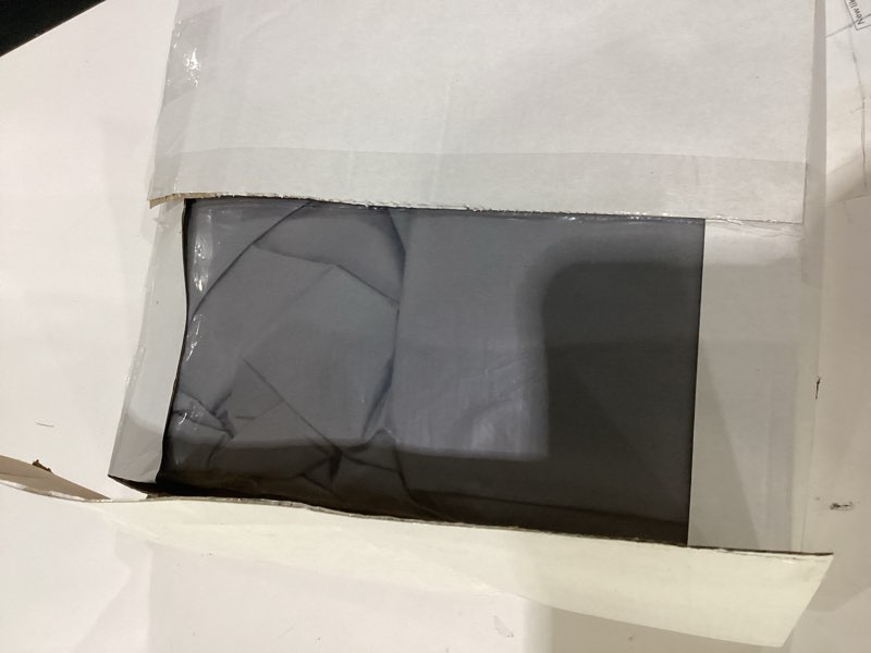 Condition photo showing Good Condition for bonzer 100% blackout curtains for bedroom - grey light blocking grommet window drapes 84 inches long, privacy protection single layer room darkening curtain with black backing living room, 2 panels