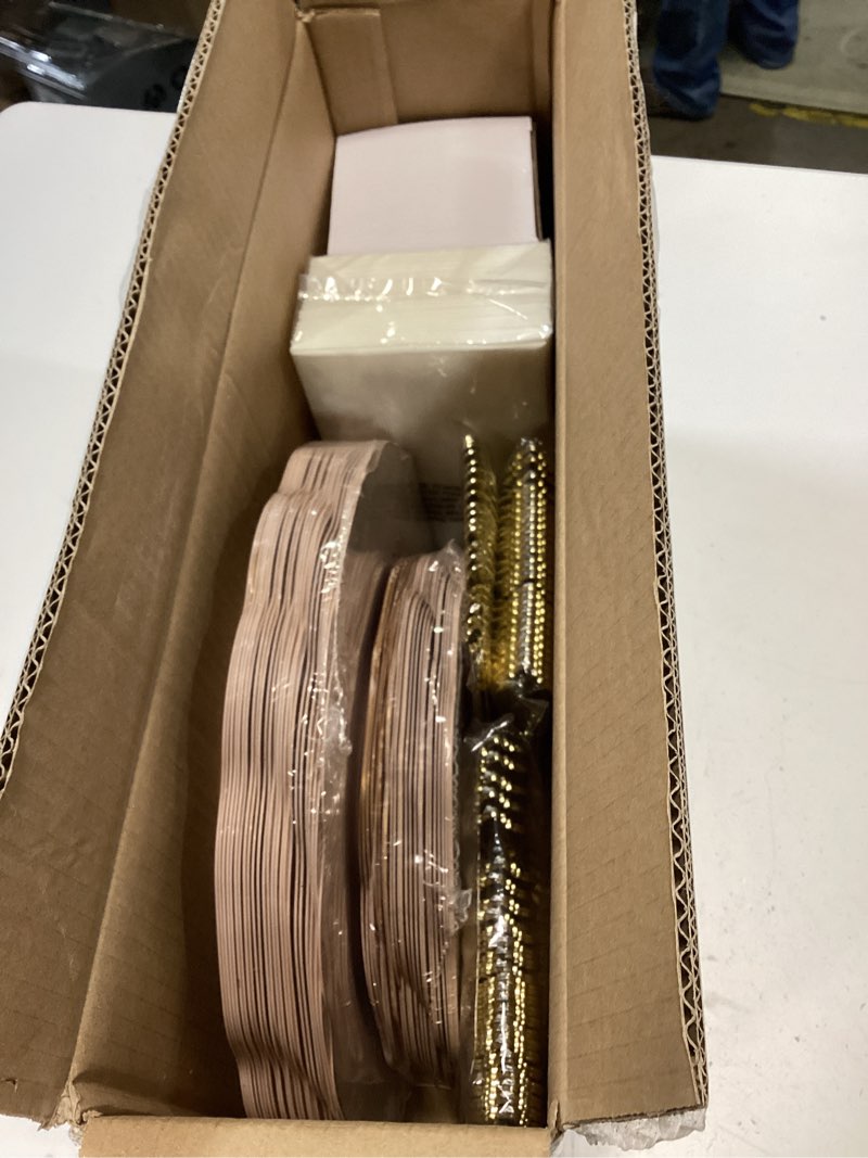 Condition photo showing Good Condition for NOCCUR 175PCS Pink Plates with Gold Disposable Silverware - Include 50 Pink Plastic Plates,25 Knives,25 Forks,25 Spoons,25 Cups and 25 Napkins - Ideal for Party/Wedding/Valentines Day