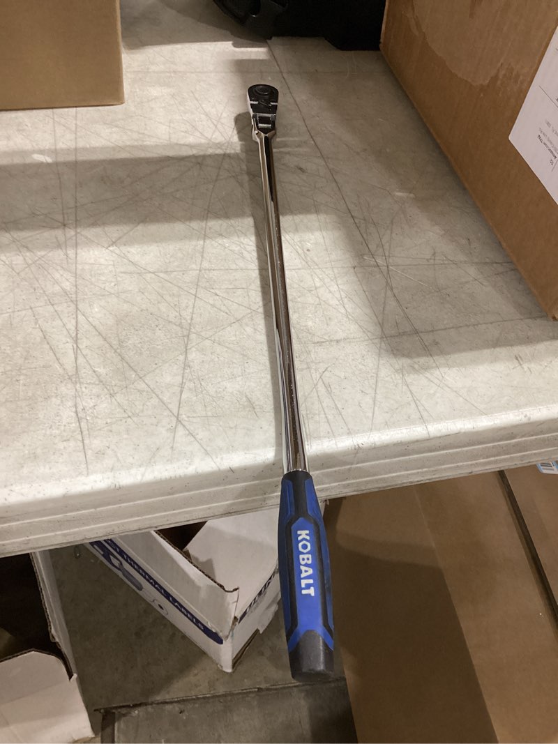 Condition photo showing As Is for similar product  kobalt 3/8-in drive click torque wrench 20-ft/lb to 100-ft/lb