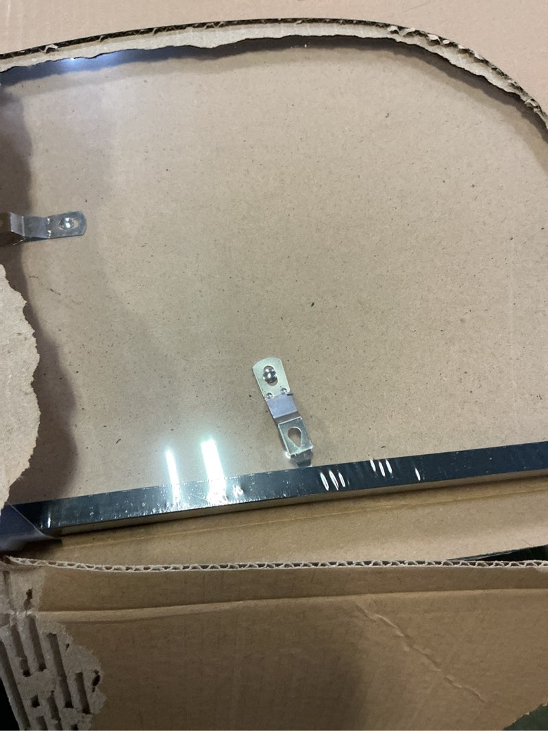 Condition photo showing New/Like New for upsimples 18x18 picture frame, display pictures 8x8 with mat or 18 x 18 without, wall hanging square frames, black, 1 pack black 18x18
