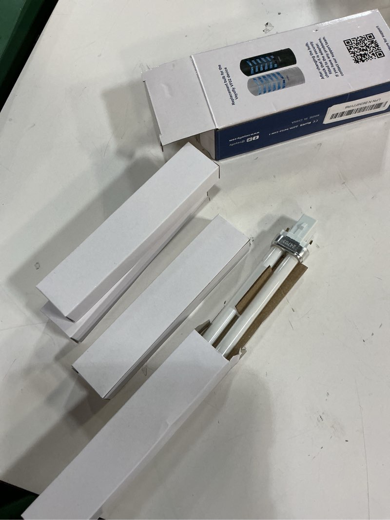 Condition photo showing Good Condition for veyofly 4 replacement bulb fly trap indoor compatible with model vf02. (device not included) pack 4