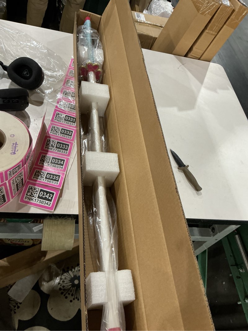 Condition photo showing New/Like New for Sword Valley Demon Series Anime Sword - Slayers Katana?40.9" Length?Anime Original Texture Carbon Steel Blade Carving Symbol?Non-Slip Grip?for Cosplay & Display Kanroji Mitsuri