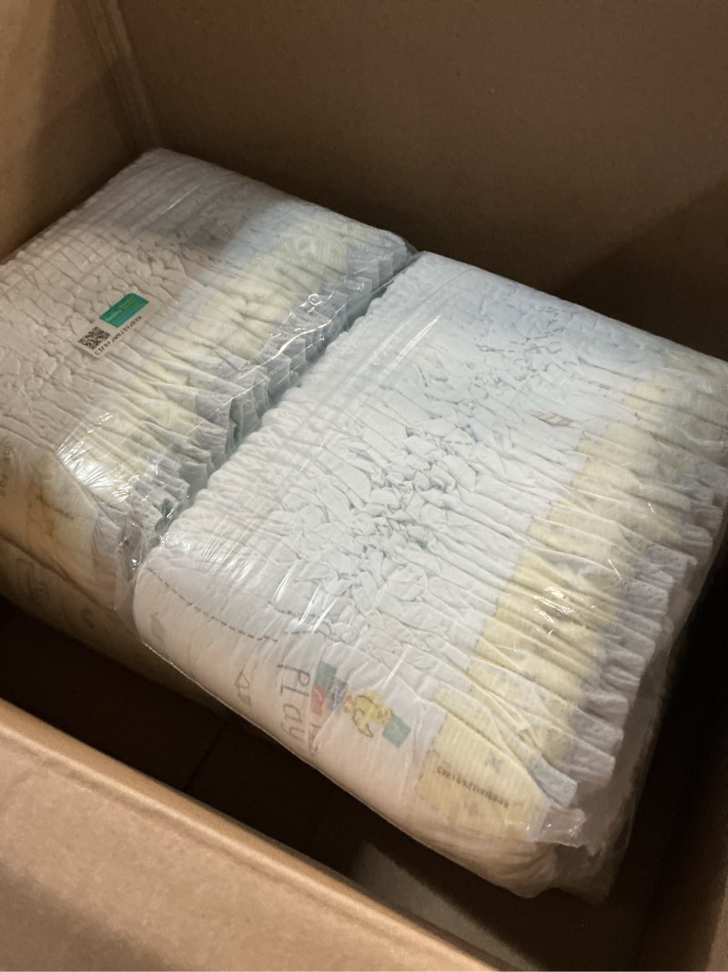 Condition photo showing Good Condition for pampers swaddlers diapers, size 5 (20-37 lbs), 132 count, absorbent, keeps baby dry and comfortable, skin safe disposable baby diaper (packaging may vary) size 5 132