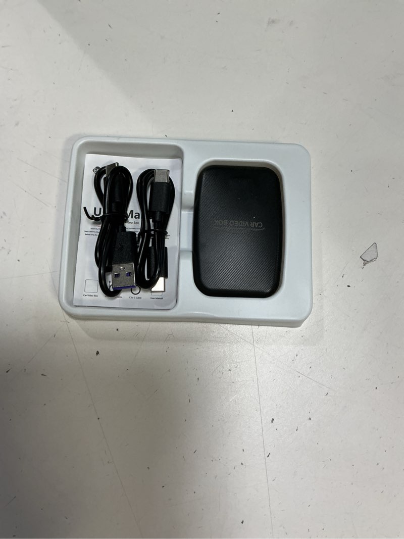 Condition photo showing Good Condition for 5-in-1 Wireless CarPlay Adapter Support Netflix/YouTube/TF, Wireless Android Auto & Carplay Adapter with USB-A/USB-C Cables, Convert Wired to Wireles Apple Dongle, Magic Video Box Car Play for iPhone Small-GT4S