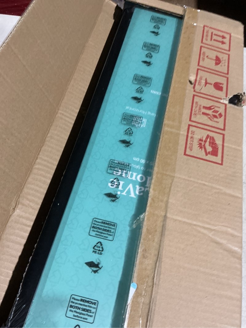 Condition photo showing Good Condition for LaVie Home 8x24 Picture Frame 2 pack, Display Pictures 8 x 24 Panoramic Frame, 8x24 Black Photo Frame with HD Plexiglass, Display Frame for Vertical or Horizontal, Classic Collection