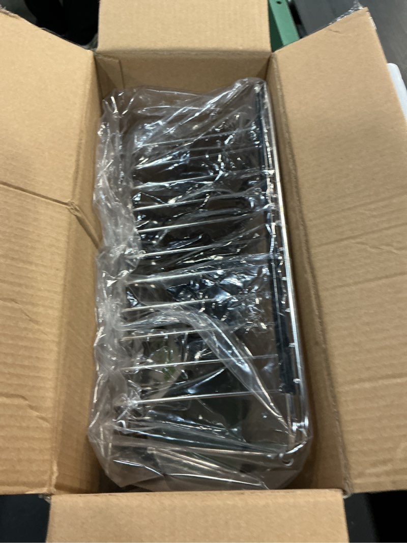 Condition photo showing Good Condition for jasiway dish drying rack in sink, expandable stainless steel dish drainers for kitchen counter, dish dryer rack for inside sink, over the sink dish racks with utensil holder, silver silver for 11.5"-30"w sink