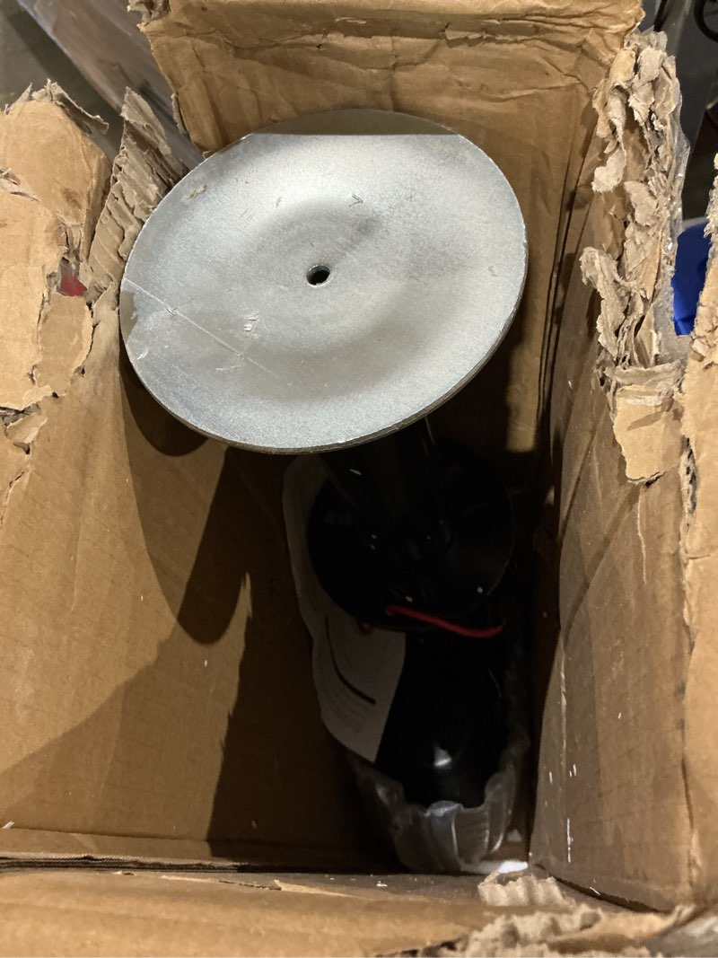 Condition photo showing As Is for kyx electric jack 5000/7500lb, with remote, heavy duty rv electric tongue jack, 9.84"-33.85" lift, manual crank handle & jack cover for rvs & travel trailers, black 7500lbs