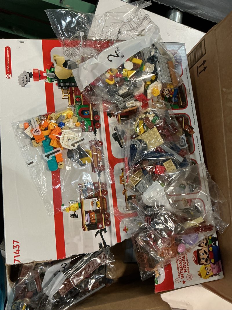 Condition photo showing New/Like New for lego super mario the bowser express train toy - building toys for boys & girls, ages 9+ years - pretend play w/minifigures - gift idea for kids - 71437