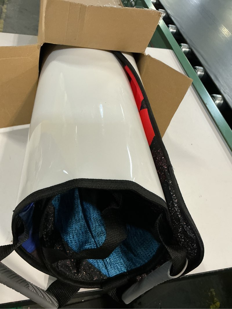 Condition photo showing Good Condition for WOOWAVE 45"×18" Foldable Snow Sled?Fits 2 Children or 1 Adult?Ultra Portable, Strong and Durable, Sturdy Fabric Stitching, Handles with Steering?Kid's Winter Fun Black-45" Foldable Extra Cushion