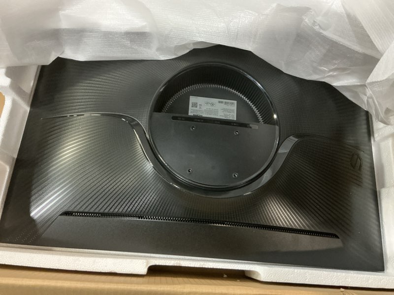 Condition photo showing Working Condition Verified for (missing stand)SAMSUNG 32" Odyssey G55C Series QHD 1000R Curved Gaming Monitor, 1ms(MPRT), HDR10, 165Hz, AMD Radeon FreeSync, Eye Care, Glare Free, Sharp Resolution LS32CG550ENXZA 32-inch