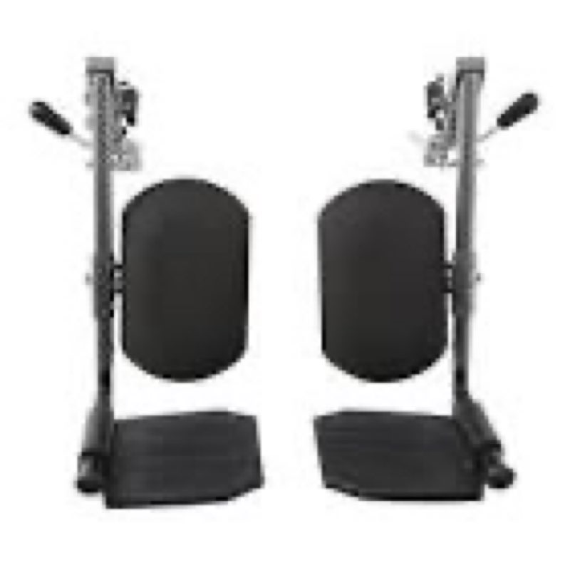 medline wheelchair leg rests