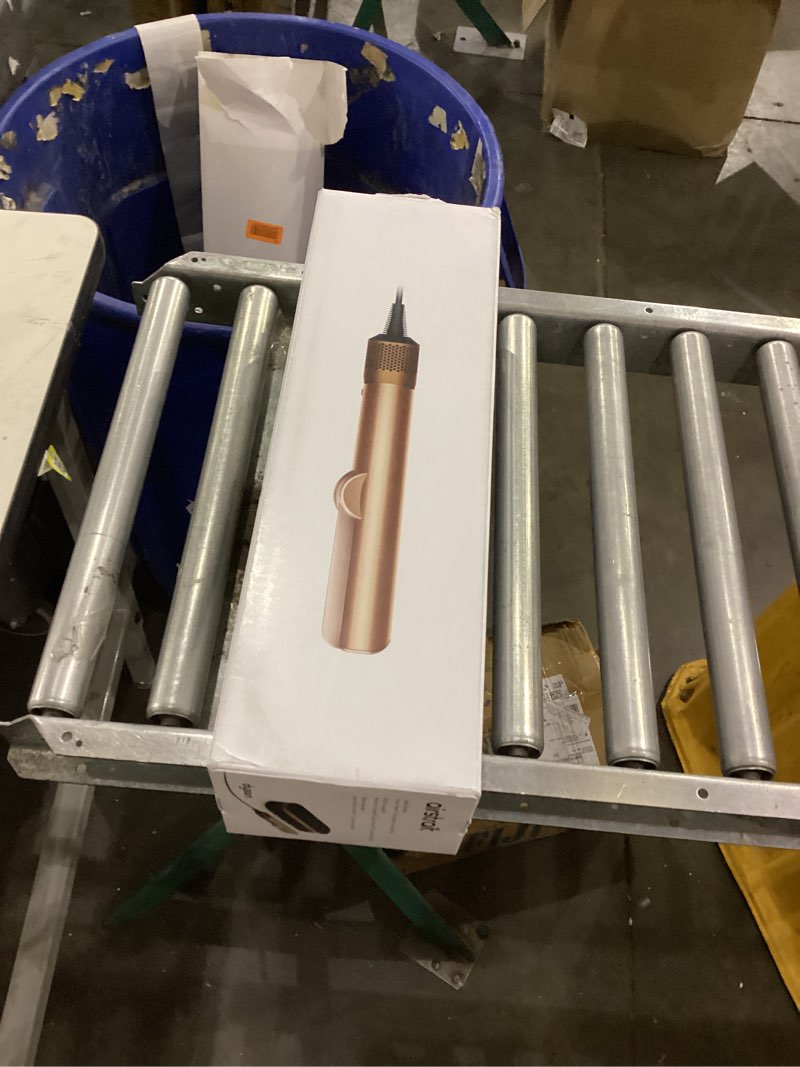 Condition photo showing New/Like New for Dyson Airstrait™ Straightener, Wet to Dry Hair Straightener, No Heat Damage, No hot Plates, All Hair Types Amber Silk