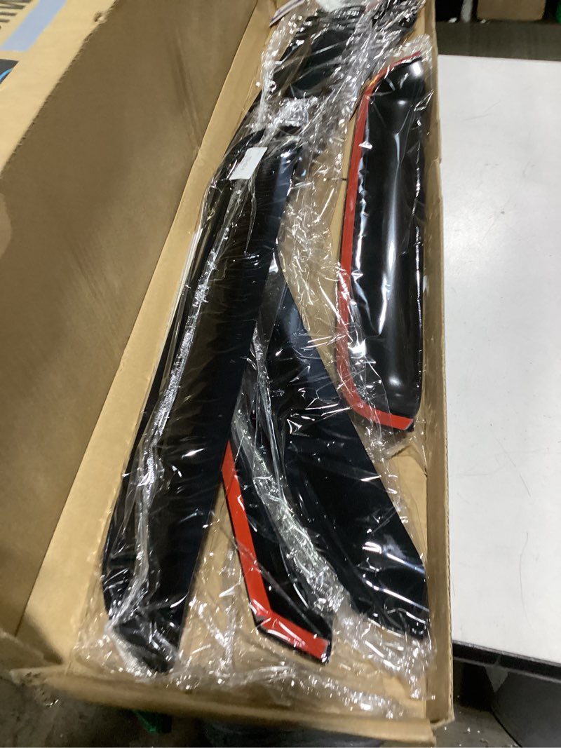 Condition photo showing Good Condition for 4pc rain guards for 1999-2006 chevy silverado gmc sierra 1500 2500/hd 3500 window visors for 2007 classic models deflectors sun shades vent tape on out channel 99-07 chevy silverado gmc sierra (4pc)