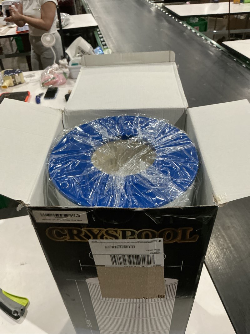 Condition photo showing New/Like New for cryspool® 08055 filter compatible with hayward c1200, cx1200re, pa120, c-8412, ultra-b2, fc-1293, clearwater ii 125, 817-0125n, 120 sq. ft pool filter cartridge, 1 pack