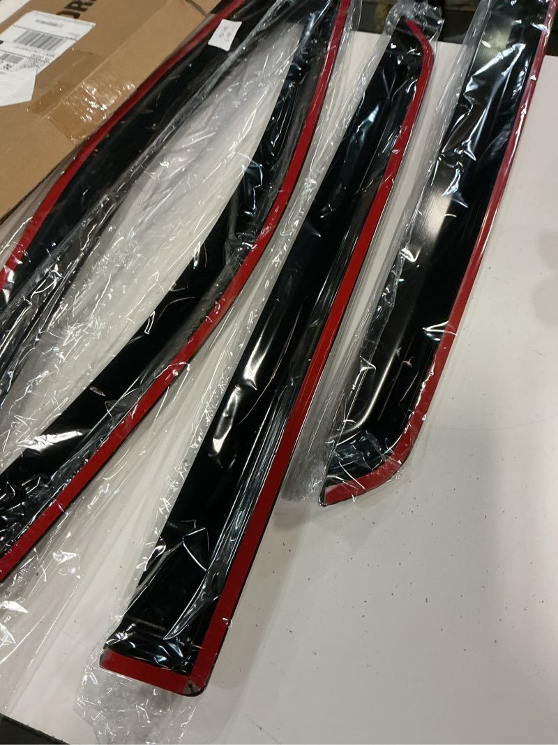 Condition photo showing New/Like New for window visors rain guards for 2011-2026 dodge durango, out-channel window vent wind deflectors visors shades for 11-26 durango
