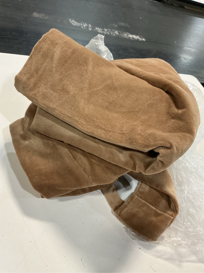 Condition photo showing Good Condition for  cotton velvet room darkening curtain - single panel 48 in x 84 in (1 panel only) 