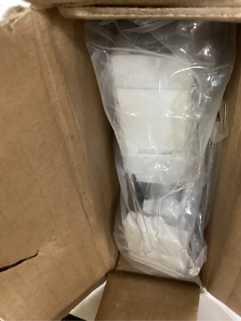 Condition photo showing As Is for LazBlinds No Tools No Drill Cordless Cellular Shades, Top Down Bottom Up (TDBU) Honeycomb Shades for Home, Light Filtering Thermal Insulation Blinds for Windows, 28" W x 64" H, White Light Filtering - White 28" W x 64" H