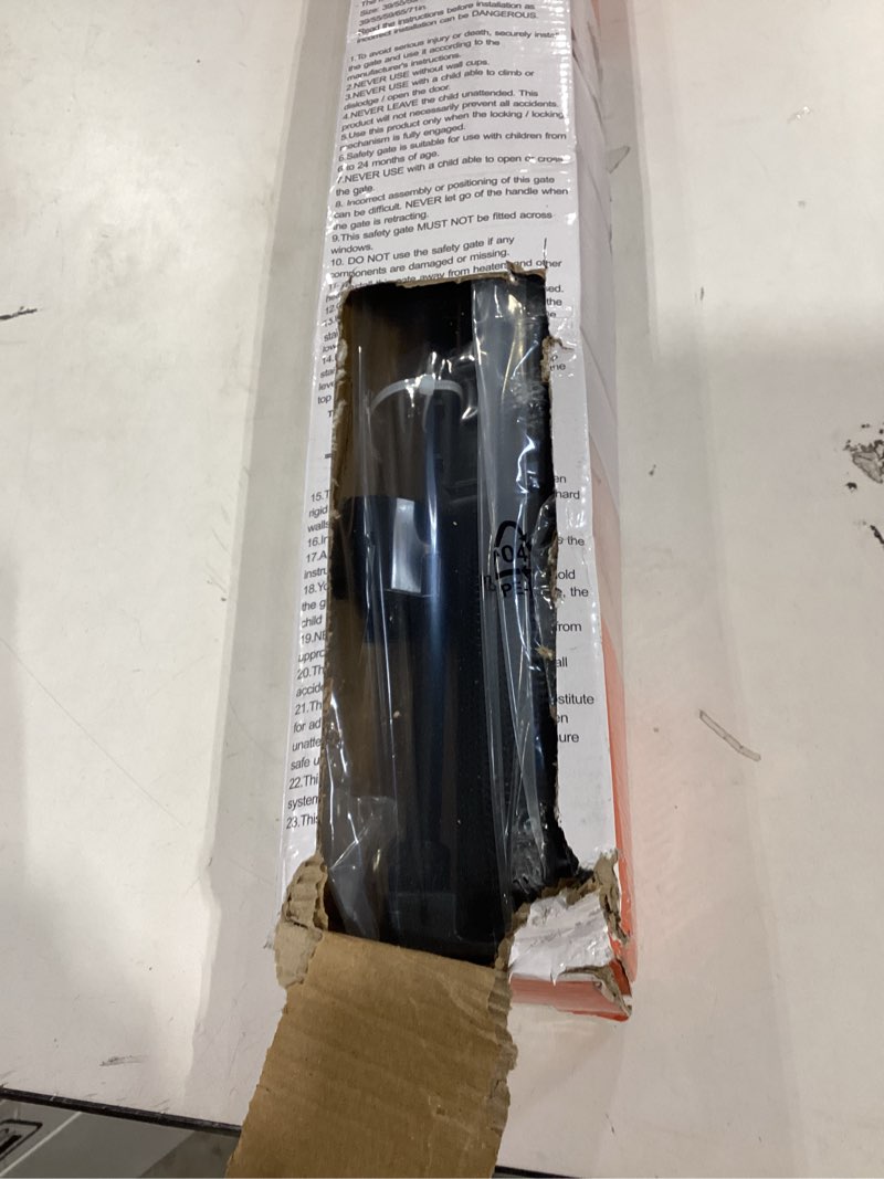 Reinforced 55" Wide Retractable Baby Gates with Reinforced Strips, Indoor/Outdoor Retractable Dog Ga