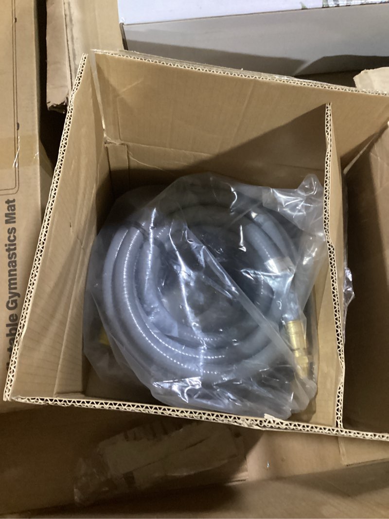 Condition photo showing Good Condition for 50FT 3/4" ID Natural Gas Quick Connect Hose – CSA Certified for Generators, Grills, Patio Heaters & Pizza Ovens, Heavy-Duty Rubber & Brass NG/LP Propane Conversion Kit (50FT)