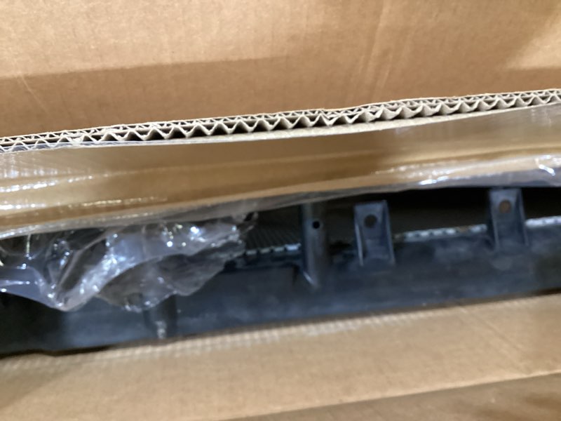 Condition photo showing As Is for a-premium engine coolant radiator assembly compatible with honda civic 2006 2007 2008 2009 2010 2011, 1.8l 2.0l, replace# 19010rnbc51