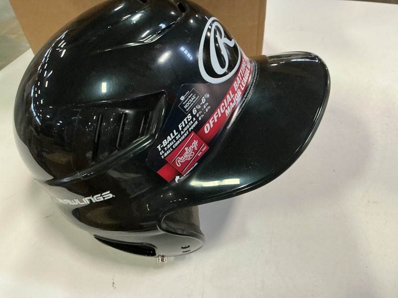 Condition photo showing Good Condition for Rawlings | Remix & COOLFLO Batting Helmet | T-Ball| Multiple Colors Black - COOLFLO