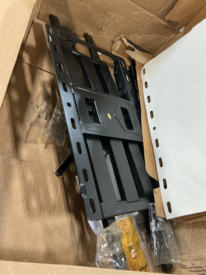 Condition photo showing As Is for USX Mount Full Motion TV Wall Mount for Most 42-90 inch Flat Screen/LED/4K, TV Mount Bracket Dual Swivel Articulating Tilt 6 Arms, Max 16" Wood Studs, VESA 600x400mm, Holds up to 132lbs