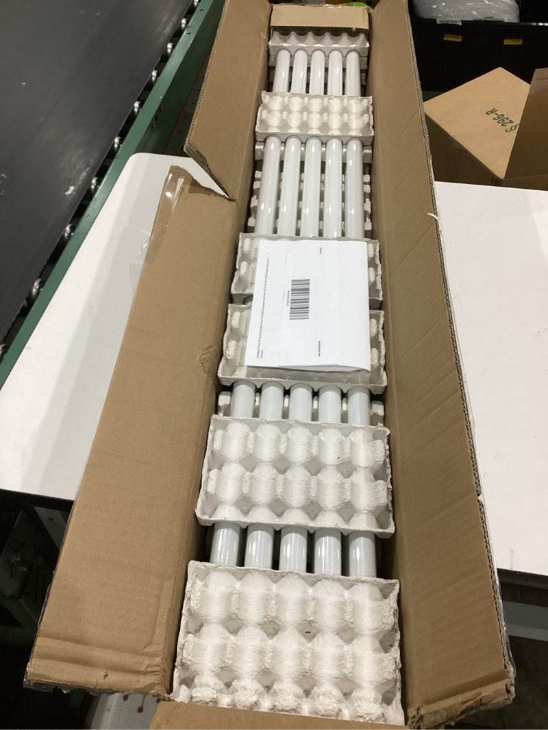 Condition photo showing Good Condition for konideke 25 pack t8 fluorescent bulbs 4 foot, f32t8/865 fluorescent light bulb 48 inch 32 watt 6500k daylight 2500 lumens g13 base