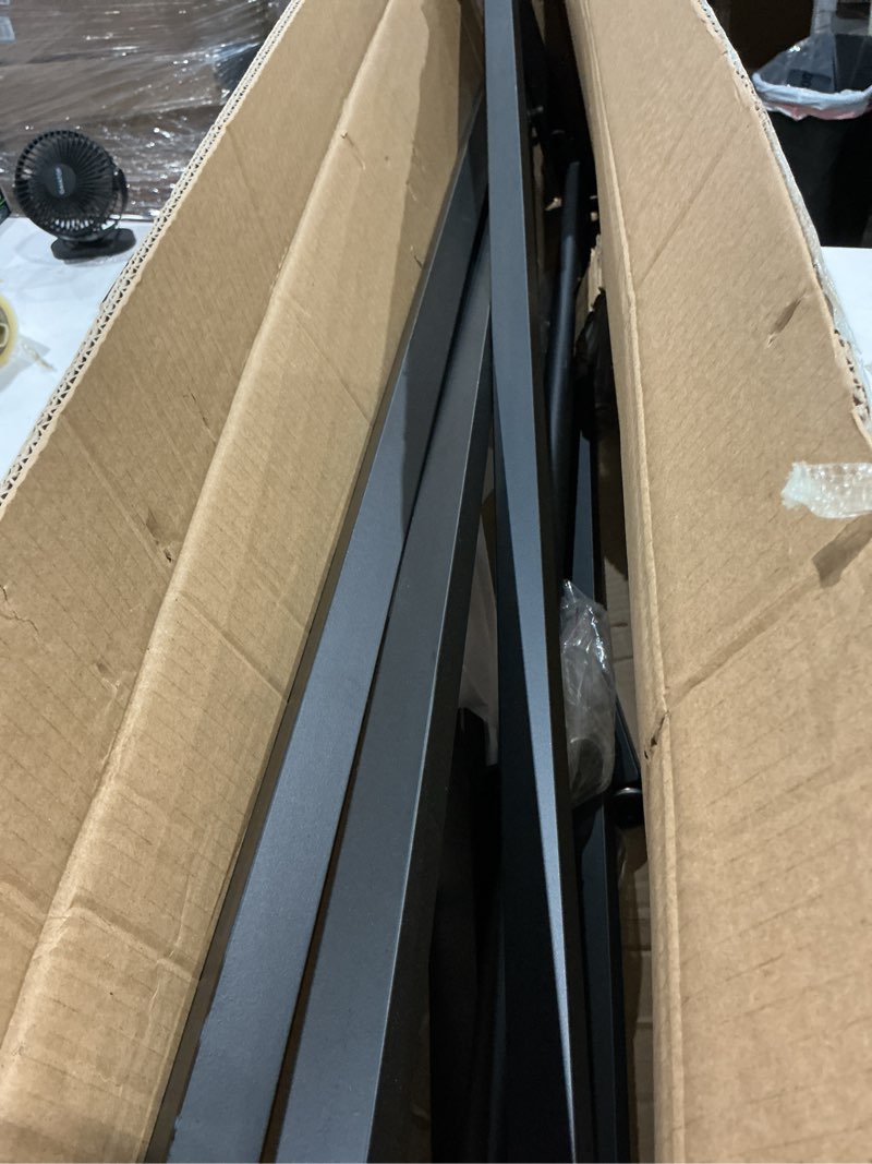 Condition photo showing As Is for black modern clothing rack metal,retail clothing racks for boutiques,clothes racks for hanging clothes,59in industrial iron garment rack
