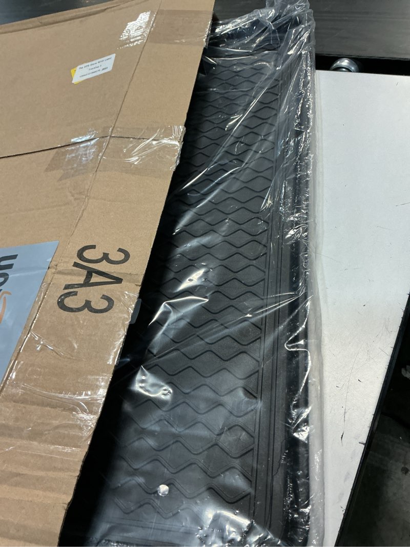 Condition photo showing New/Like New for 2 Pack Large Multifunctional Tray Mat Washable Indoor or Outdoor Tray Mat for Shoes Boots Plants Pots Paint Tins Pet Bowls Car Storage, 30 x 15 x 1.2 Inches Black