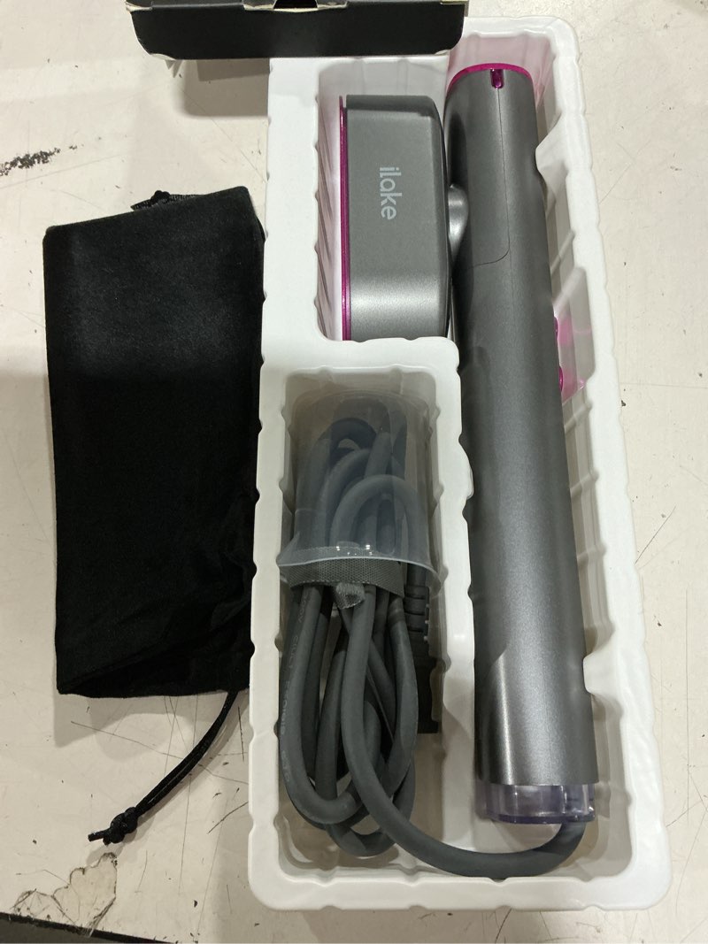 Condition photo showing As Is for steamer for clothes, 1000w portable garment steamer travel size, 100-240v dual voltage, 120ml tank handheld steam & iron 2 in 1, for home, business, global & europe traveling, grey