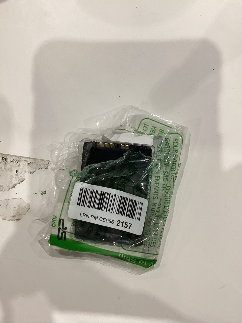 Condition photo showing As Is for Silicon Power 256GB SSD 3D NAND A55 SLC Cache Performance Boost SATA III 2.5" Internal Solid State Drive SU256GBSS3A55S25AH 256GB 1 Pack
